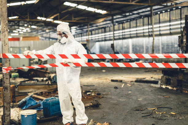 Professional Unattended Death Cleanup technician working in Delmont, PA